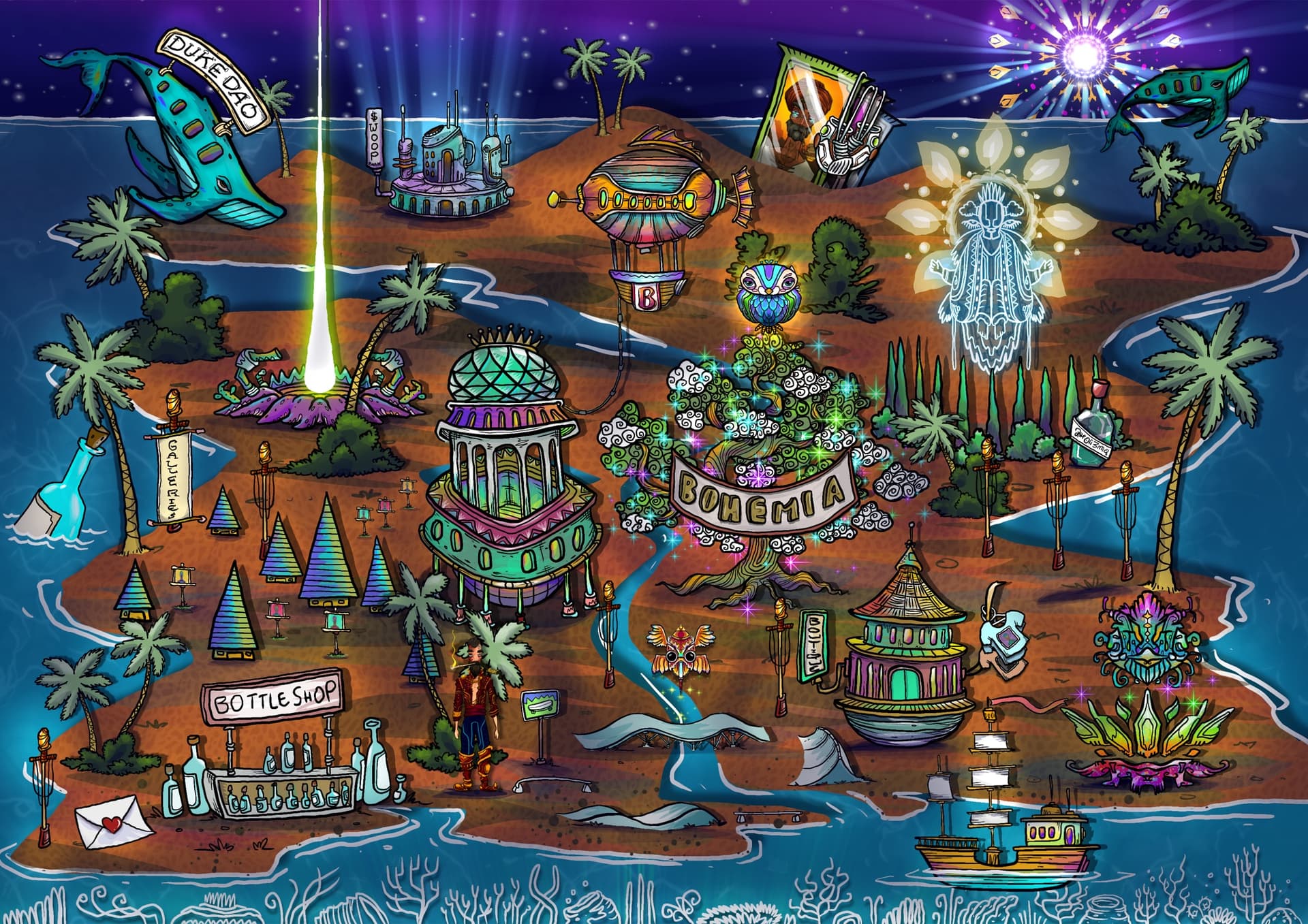 Bohemia Vision Map